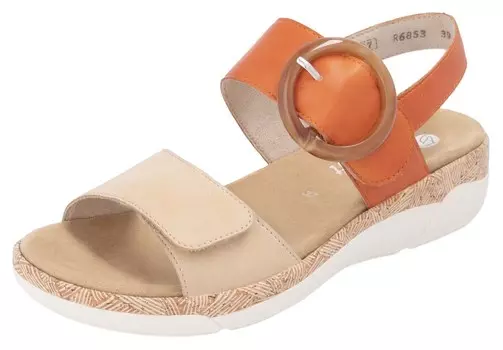 Сандалии REMONTE, цвет Orange/Peach