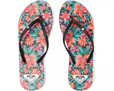 Сандалии Roxy Bermuda Print, цвет Black/Cactus Flower