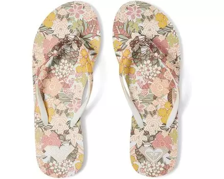 Сандалии Roxy Portofino III, цвет White/Light Brown