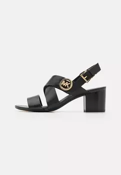 Сандалии с ремешками VERA MID MICHAEL Michael Kors, цвет black