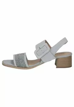 Сандалии с ремешком Caprice, цвет lt blue comb