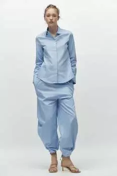 Сандалии с ремнями ZARA, бежевый
