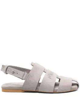 Сандалии с решеткой JW Anderson, серый