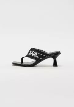 Сандалии с Т-образной застежкой PANACHE II KARL LAGERFELD, синий