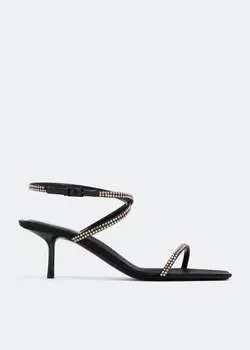 Сандалии SAINT LAURENT Nuit sandals, черный