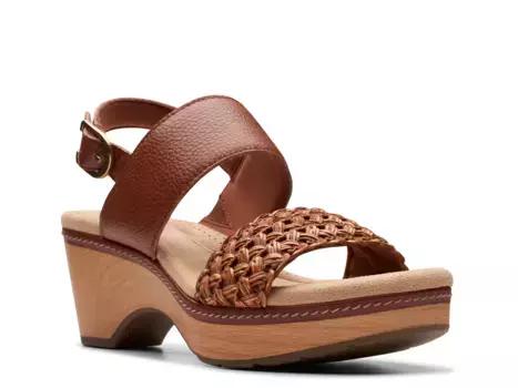 Сандалии Seannah Sandal Clarks, цвет tan