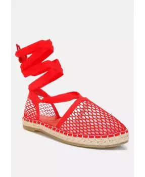 Сандалии Sonara Mesh Flat Espadrille London Rag, красный