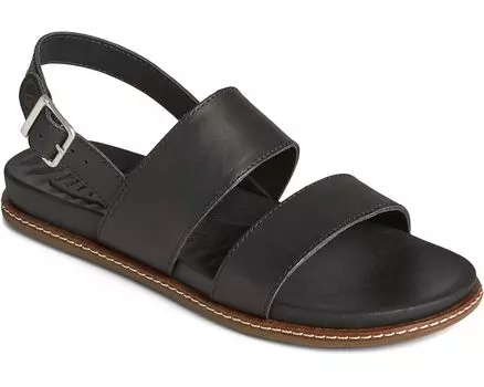 Сандалии Sperry Waveside Plushwave Backstrap, черный