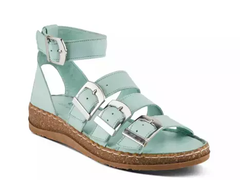 Сандалии Spring Step Alexcia, темно-зеленые