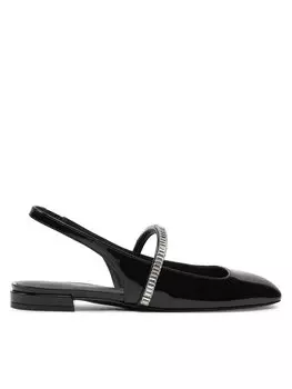 Сандалии Stefanie Slngback Fl SI438 Stuart Weitzman, черный