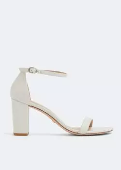 Сандалии STUART WEITZMAN Nearlynude sandals, белый