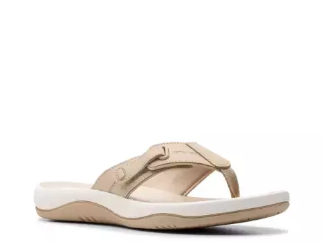 Сандалии Sunmaze Loop Clarks, Beige/White
