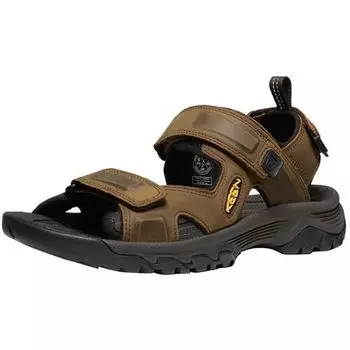 Сандалии Targhee III с открытым носком мужские KEEN, цвет Bison/Mulch