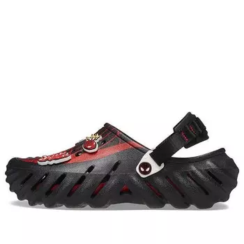 Сандалии team spider man echo clog 'black red' Crocs, черный