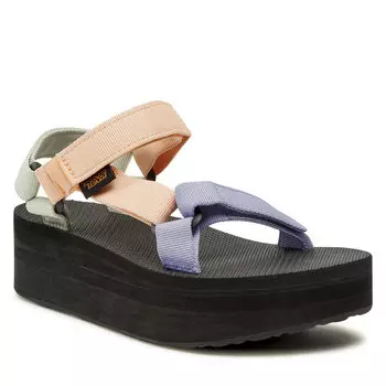 Сандалии Teva WFlatform Universal, цветной/оранжевый