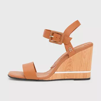 Сандалии Tommy Hilfiger Elevated Wedge, бежевый