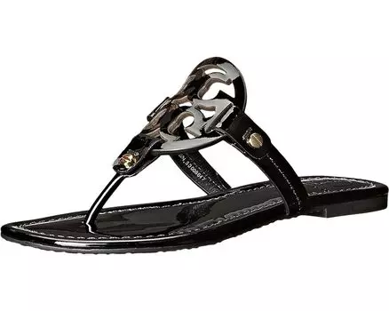 Сандалии Tory Burch Miller, цвет Perfect Black Patent