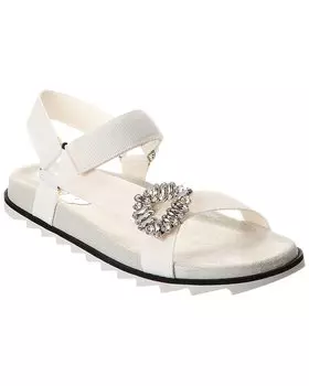 Сандалии Trekky от Roger Vivier, белый
