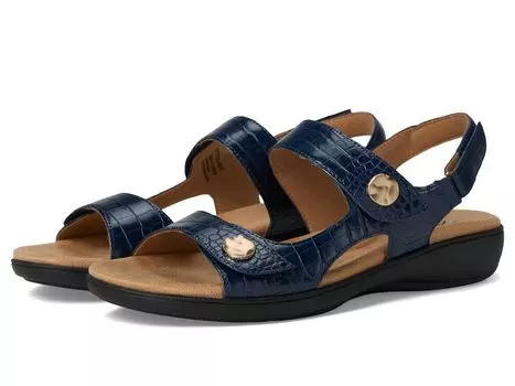Сандалии Trotters Romi Croco, темно-синий