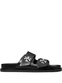 Сандалии Turnlock Tory Burch, черный