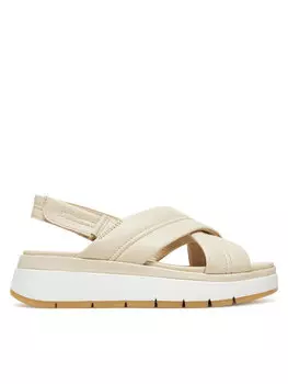Сандалии Tuscan Cross 26181470 Clarks, экрю