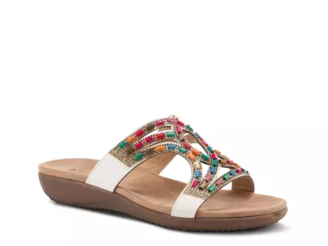 Сандалии Twirling Wedge Sandal Patrizia By Spring Step, белый
