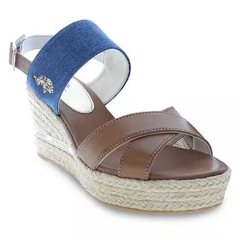 Сандалии U.S. Polo Assn. Alyss, коричневый