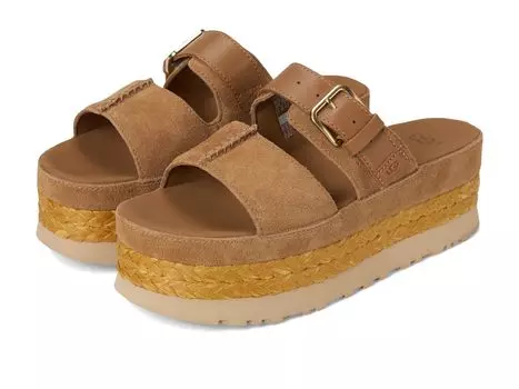 Сандалии UGG Aubrey Slide, цвет Chestnut