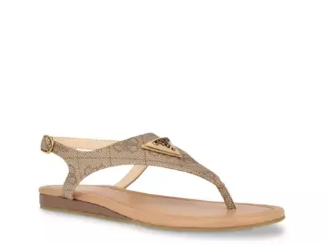 Сандалии Unali Sandal Guess, цвет tan