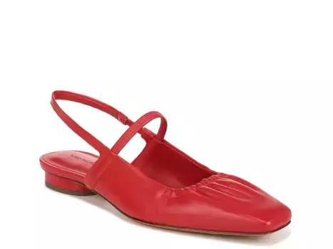 Сандалии Venice Flat Vince, цвет crimson