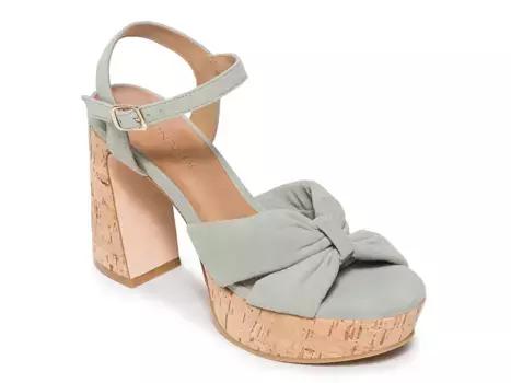 Сандалии Veronika Platform Sandal Bernardo, зеленый