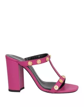 Сандалии Versace, фиолетовый