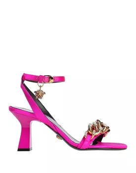 Сандалии Versace, фуксия