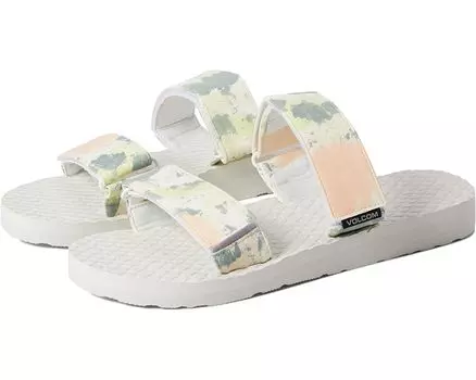 Сандалии Volcom Eco Recliner Slide, цвет Star White