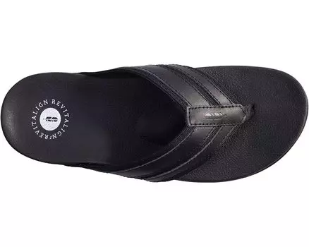 Сандалии Webbed Flip-Flop Revitalign, черный