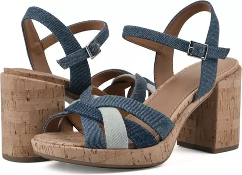 Сандалии White Mountain Dubonnet, цвет Blue/Denim/Multi/Fabric