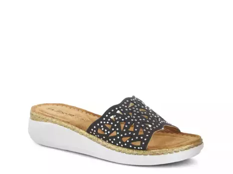 Сандалии Windom Wedge Flexus By Spring Step, Black