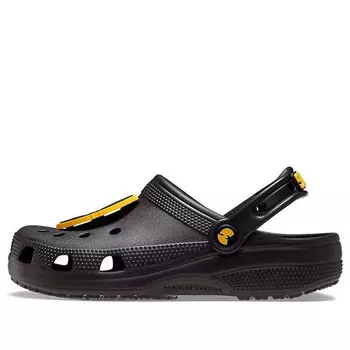 Сандалии wu-tang clan x classic clog 'black' Crocs, черный