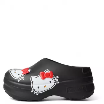 Сандалии x hello kitty adifom stan smith mule Adidas, черный