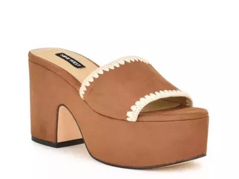 Сандалии Yickie Platform Nine West, Brown