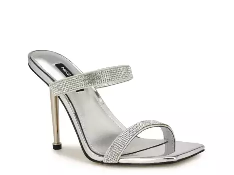 Сандалии Yogirl Nine West, Silver Metallic