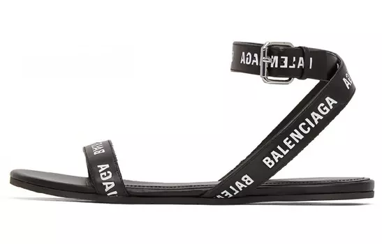 Сандалии женские Balenciaga Afterhour, черный