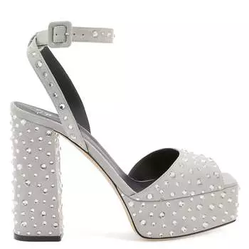 Сандалии женские Giuseppe Zanotti, серый