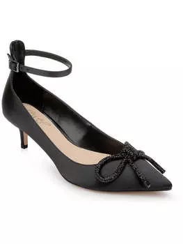 Сандалии женские Jewel Badgley Mischka, цвет black satin