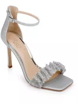 Сандалии женские Jewel Badgley Mischka, серебряный