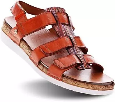 Сандалии женские revere, цвет mango