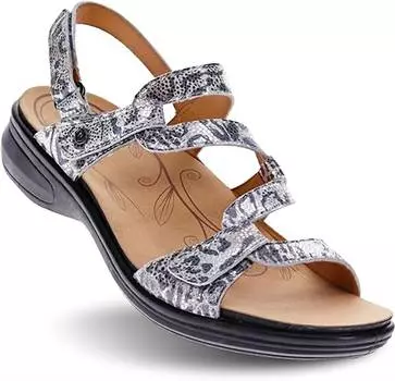 Сандалии женские revere, цвет silver safari