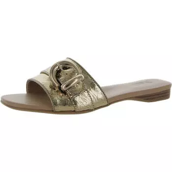 Сандалии женские с пряжкой Santiago Naturalizer, цвет light bronze