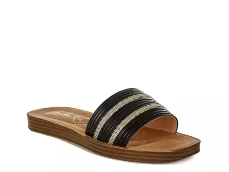 Сандалии Zosaya London Rag, Black