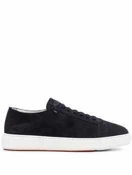 Santoni кеды Cleanic 2, синий